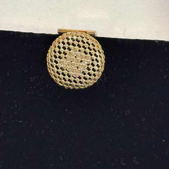 Vintage‎ Purse Evening Bag Made in Paris Black Velvet Dinner Show Cocktail Party - Picture 3 of 8